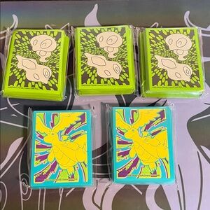 Pokemon Card Sleeves (5 pack)